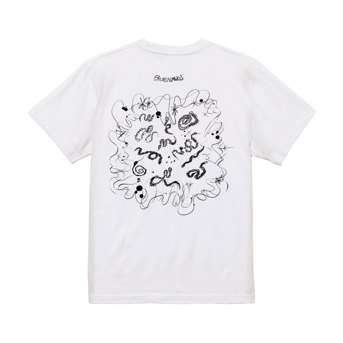 NEW 板歯目Tシャツ　WHITE