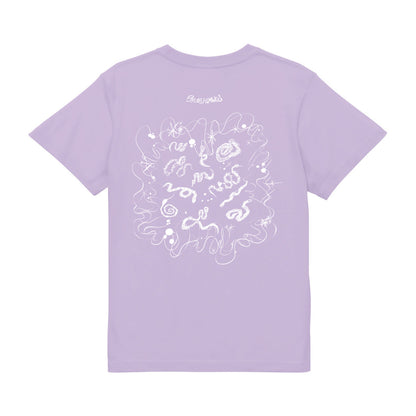 NEW 板歯目Tシャツ　PURPLE