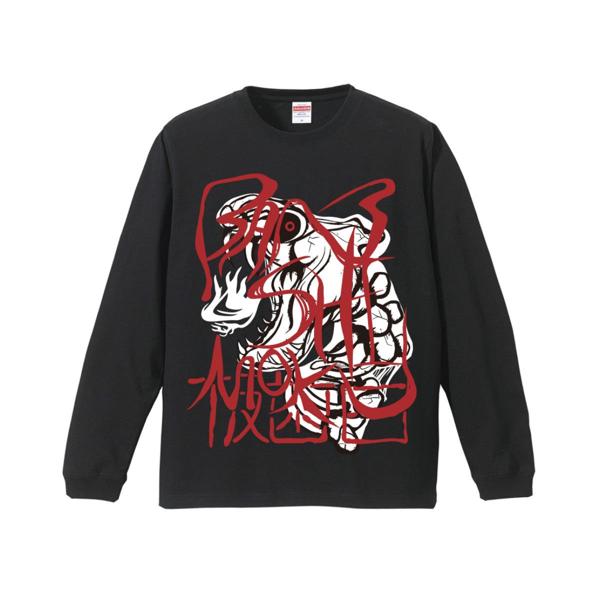 板歯目ヘビロンT　BLACK