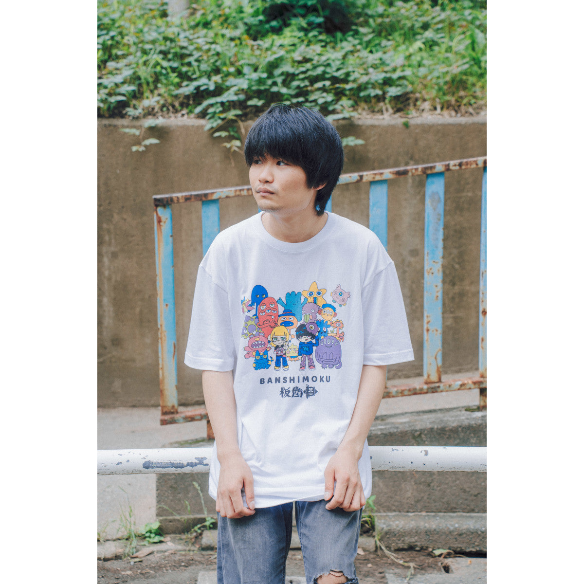 モンスターTシャツ　WHITE